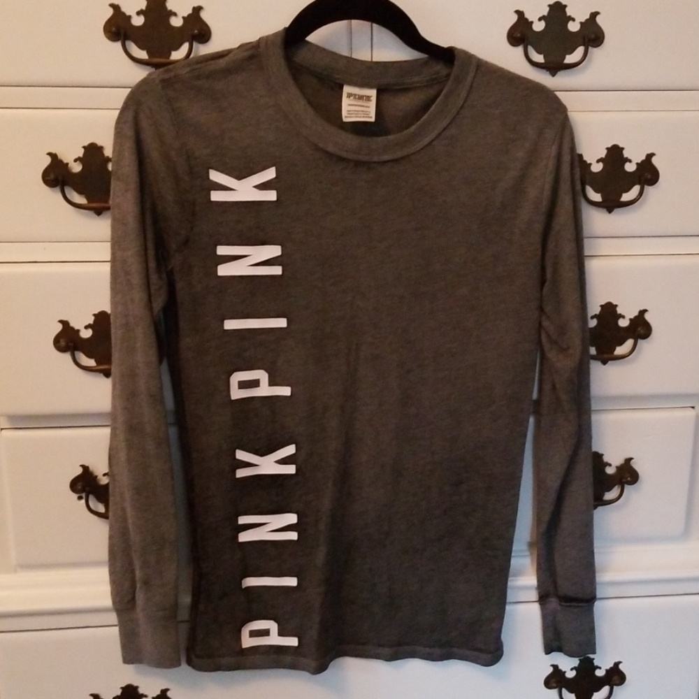 VS Pink Long Sleeve Tee